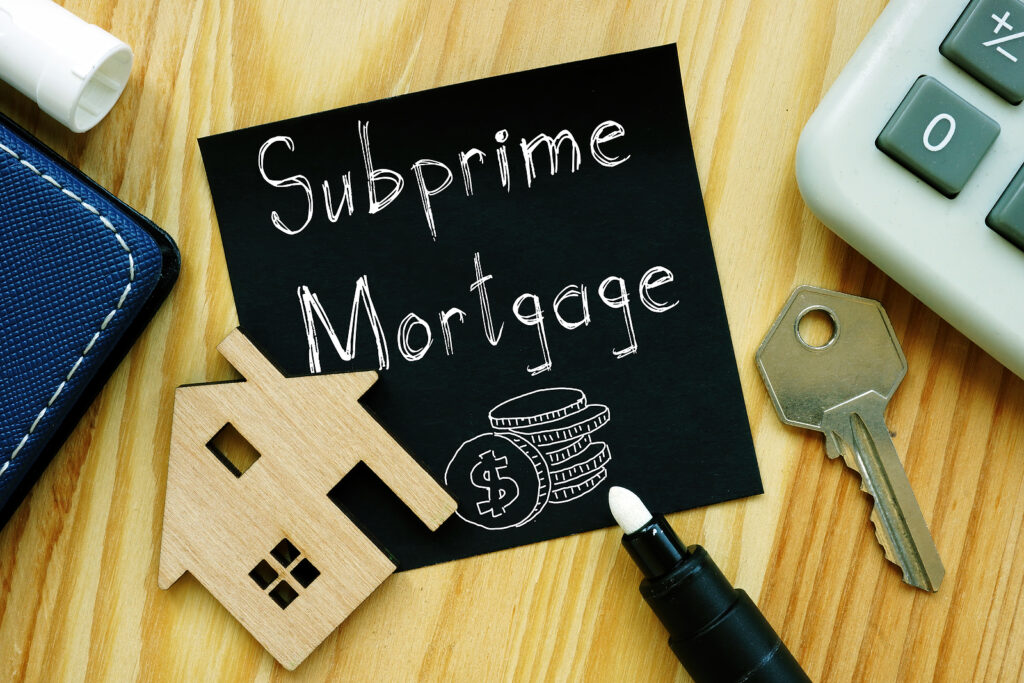 subprime mortgages in 2022